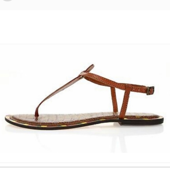 Sam Edleman Gigi 5 Thong Colorful Ankle Strap Sandals Sz 7.5 - Picture 5 of 5